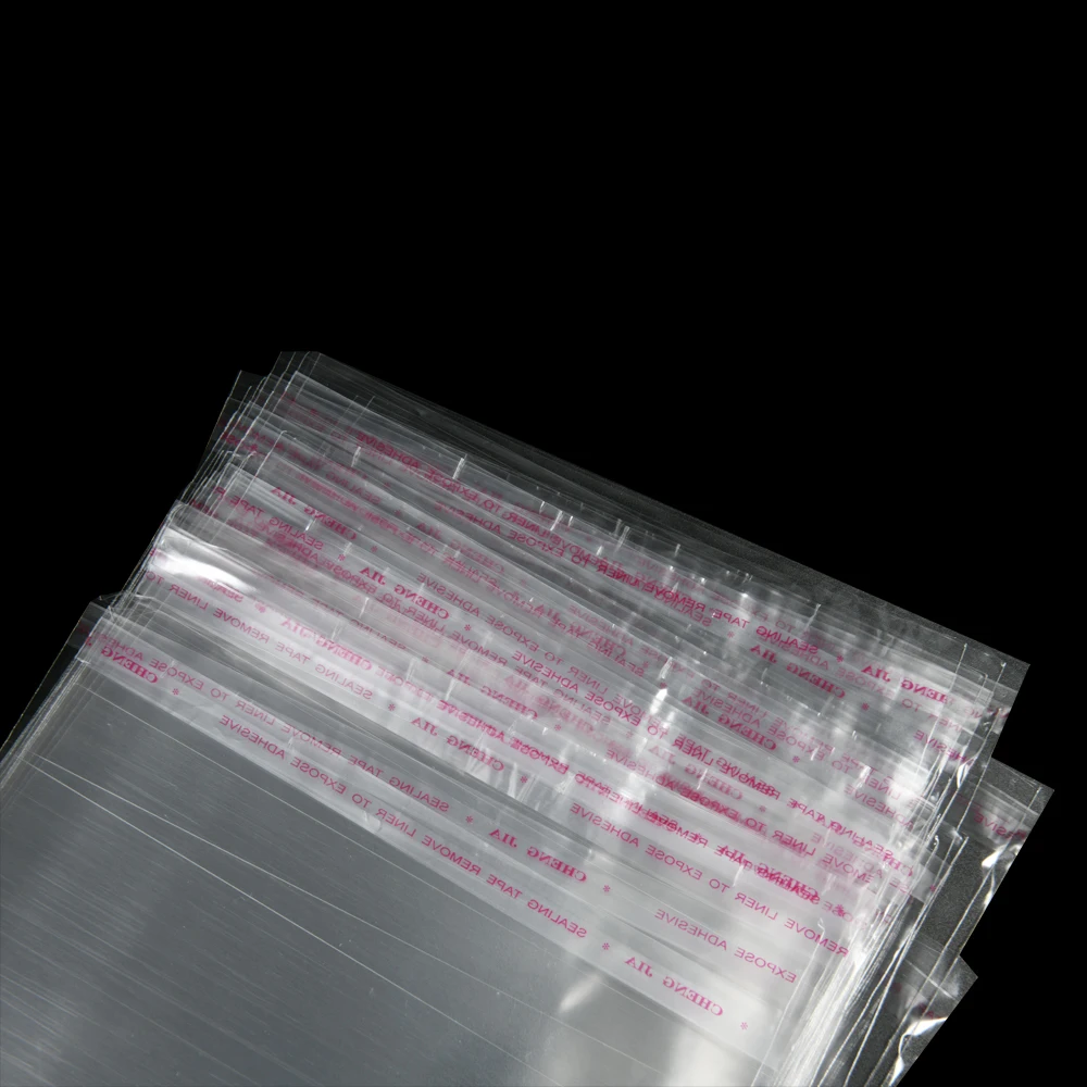 100 шт. самоклеящиеся пластиковые пакеты | Дом и сад