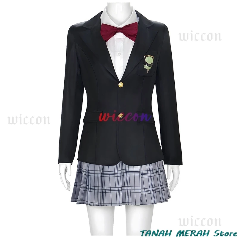 Хэллоуин Gogo Yubari Косплей Черная униформа Фильмы Kill Vol.1 Костюм Билла Gogo's School JK