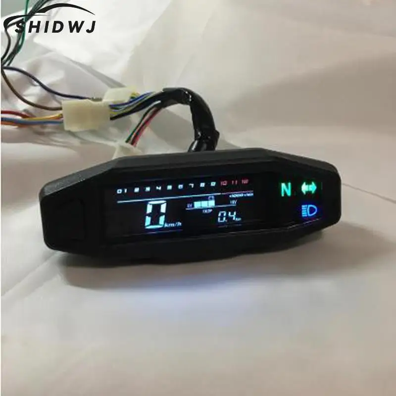 

Новый мотоциклетный ЖК-спидометр, цифровой одемометр, Электрический инъекционный Измеритель и карбюратор