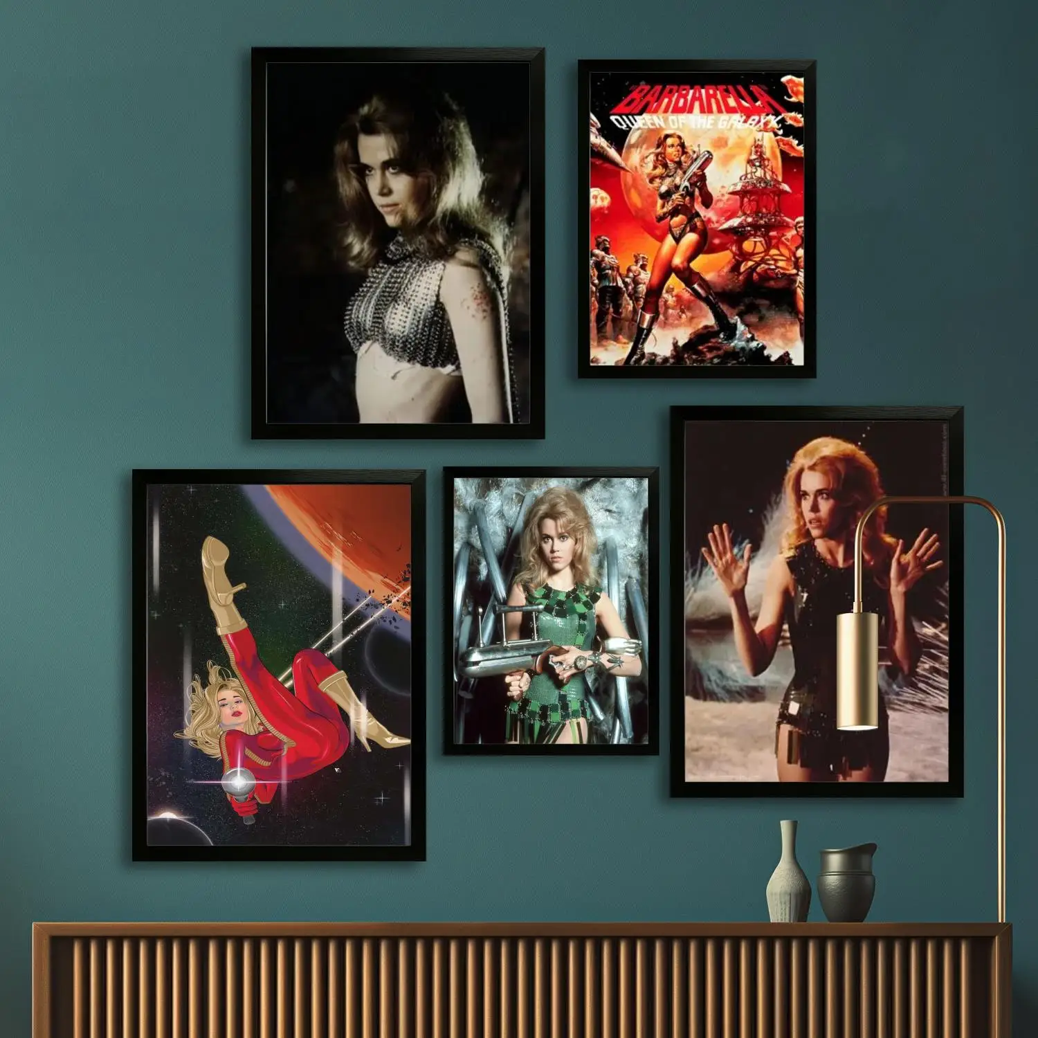 Художественный постер Barbarella печать на холсте