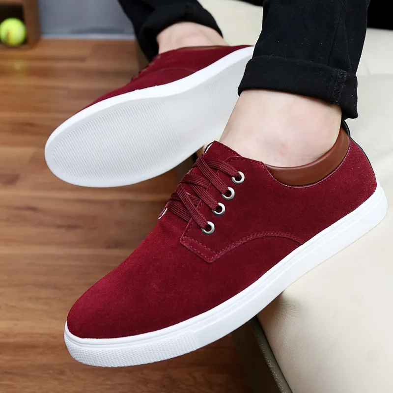 

New 2022 Spring and Autumn Men's Faux Suede Casual Sneakers Fashionable and Comfortable Men's Casual Sneakers Large Size 38-49