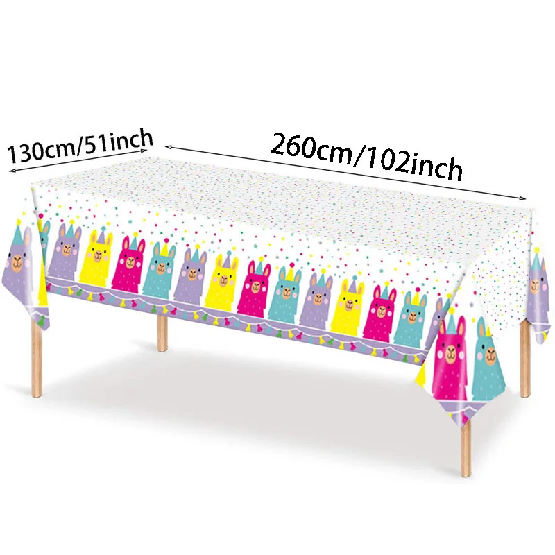

Boho Rainbow Disposable Tablecloths Birthday Party Table Decorations Plastic Table Covers Wedding Bachelorette Party Supplies