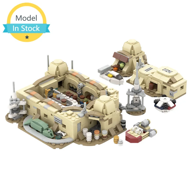 

Игрушечные блоки 75290 "МОС-эйсли", серии SW, для сборки бара, серии "звезда" для детей, подарок для мальчиков