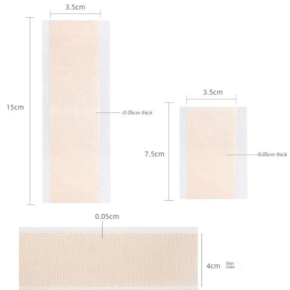 Водостойкие наклейки для скрытия недостатков невидимые ультратонкие черные