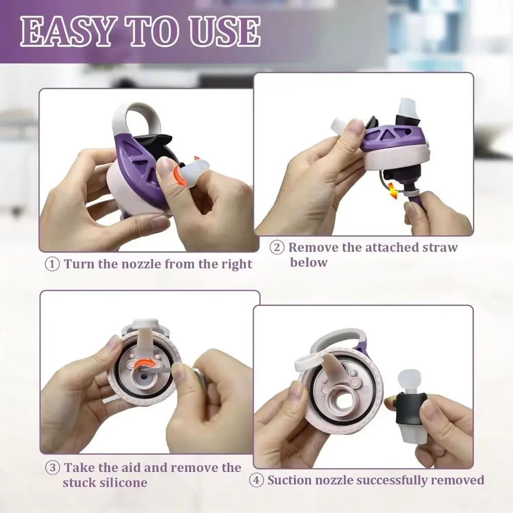 Силиконовая Соломенная Насадка Для Чашки С Водой Детская Крышка Бутылок Женский