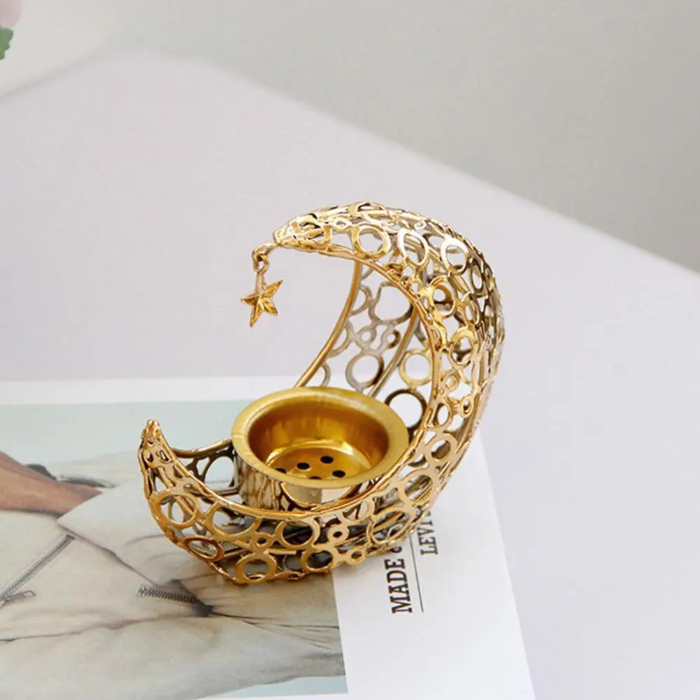 

Ramadan Kareem Candlestick Eid Mubarak Candle Holder Crescent Star Candlestick For Home Islamic Muslim Party Eid Al Adha Gi Z7l6