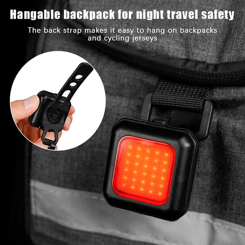 Велосипедная фонарь передняя и задняя фары USB Type-C