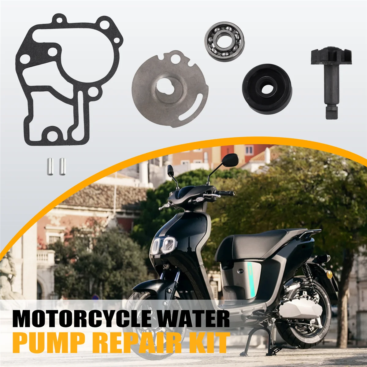 Ремкомплект водяного насоса мотоцикла для Yamaha NEOS/MBK OVETTO 50CC 4-тактный