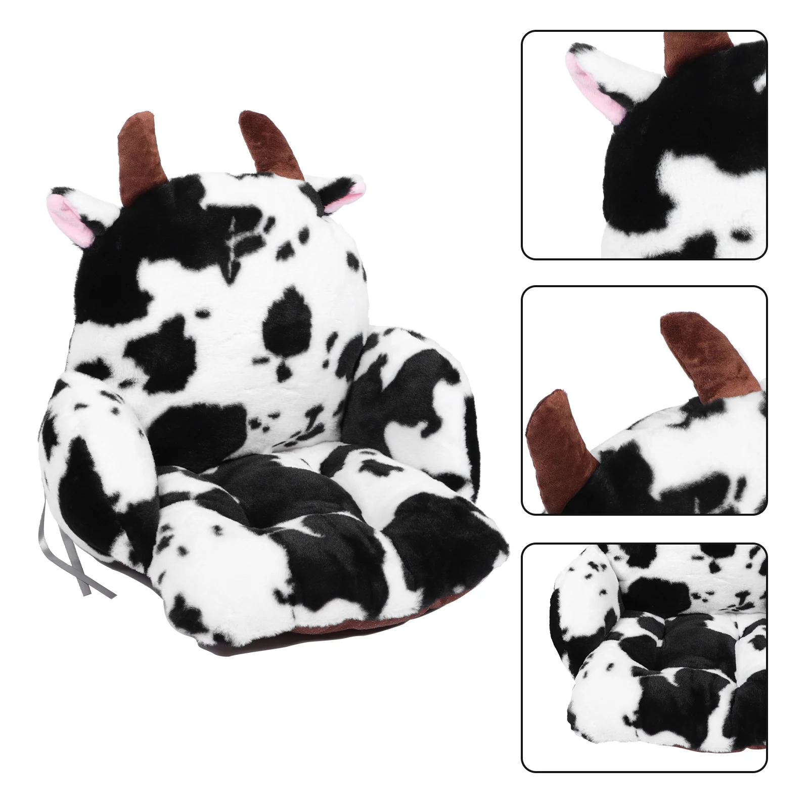 

Cow Cushion Backrest Kids Floor Pillows Chair Seat Mat Pp Cotton Novel Pad Office Puffy Sofa Wadding padding cushions