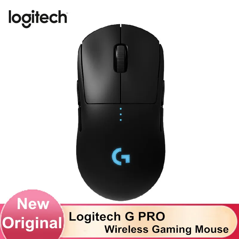 

Logitech G PRO Wireless Top Gaming Mouse RGB Lighting Wireless Charging Dual with HERO 16K DPI Sensor for All Gamer POWERPLAY C
