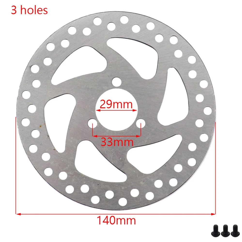 Лидер продаж дисковый тормоз с 3 отверстиями и 6 ротор 140 мм для электрического