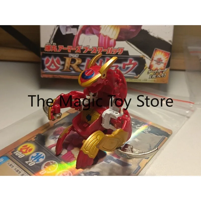 Фото Оригинальная коллекционная фигурка Sega Toys Bab Nigenryu Bakugan BakuTech Dual Blade Dragon, трансформируемое существо №3