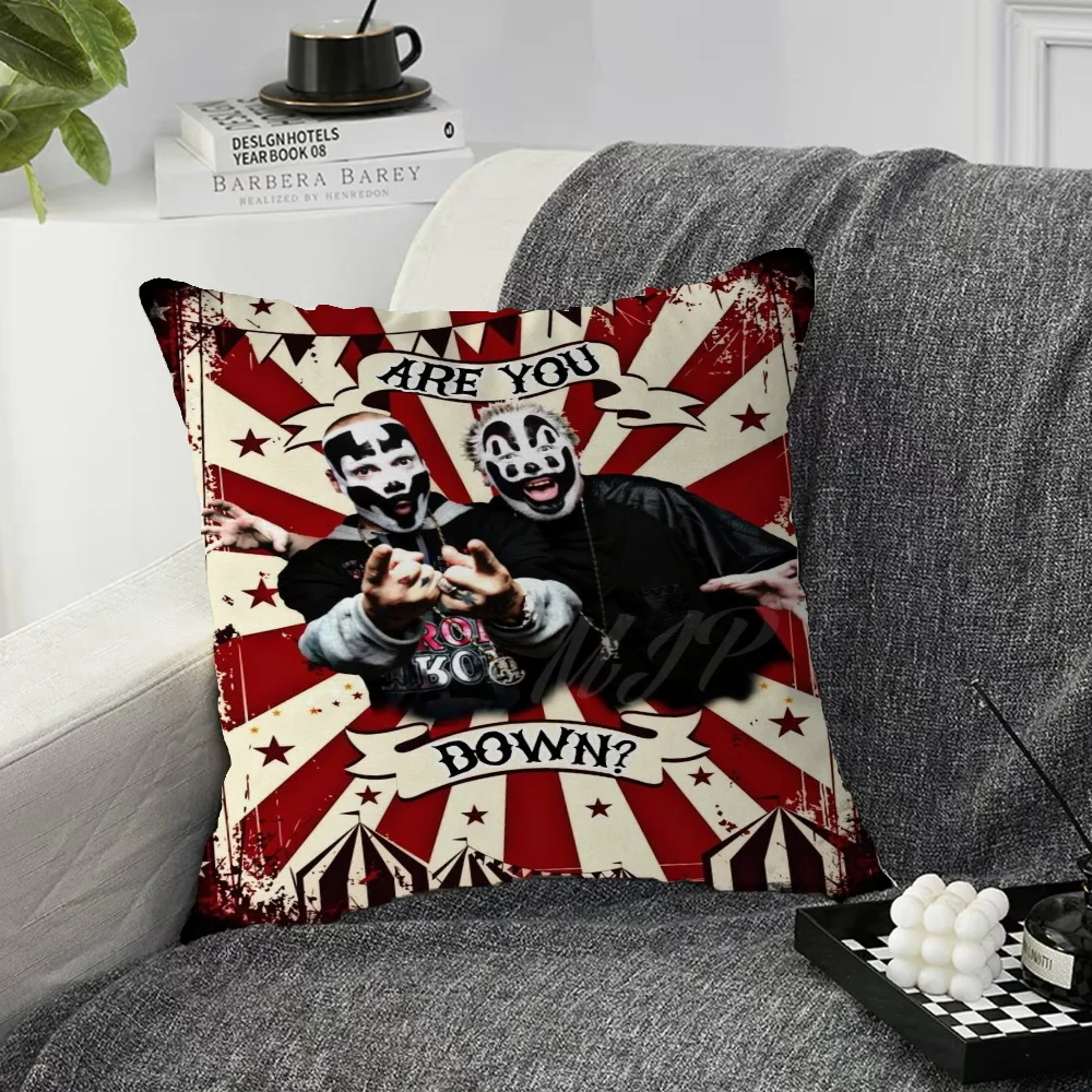 Наволочки I-crazy с изображением клоуна повязки ICP Juggalo Faygo 45x45 Декоративные Чехлы для