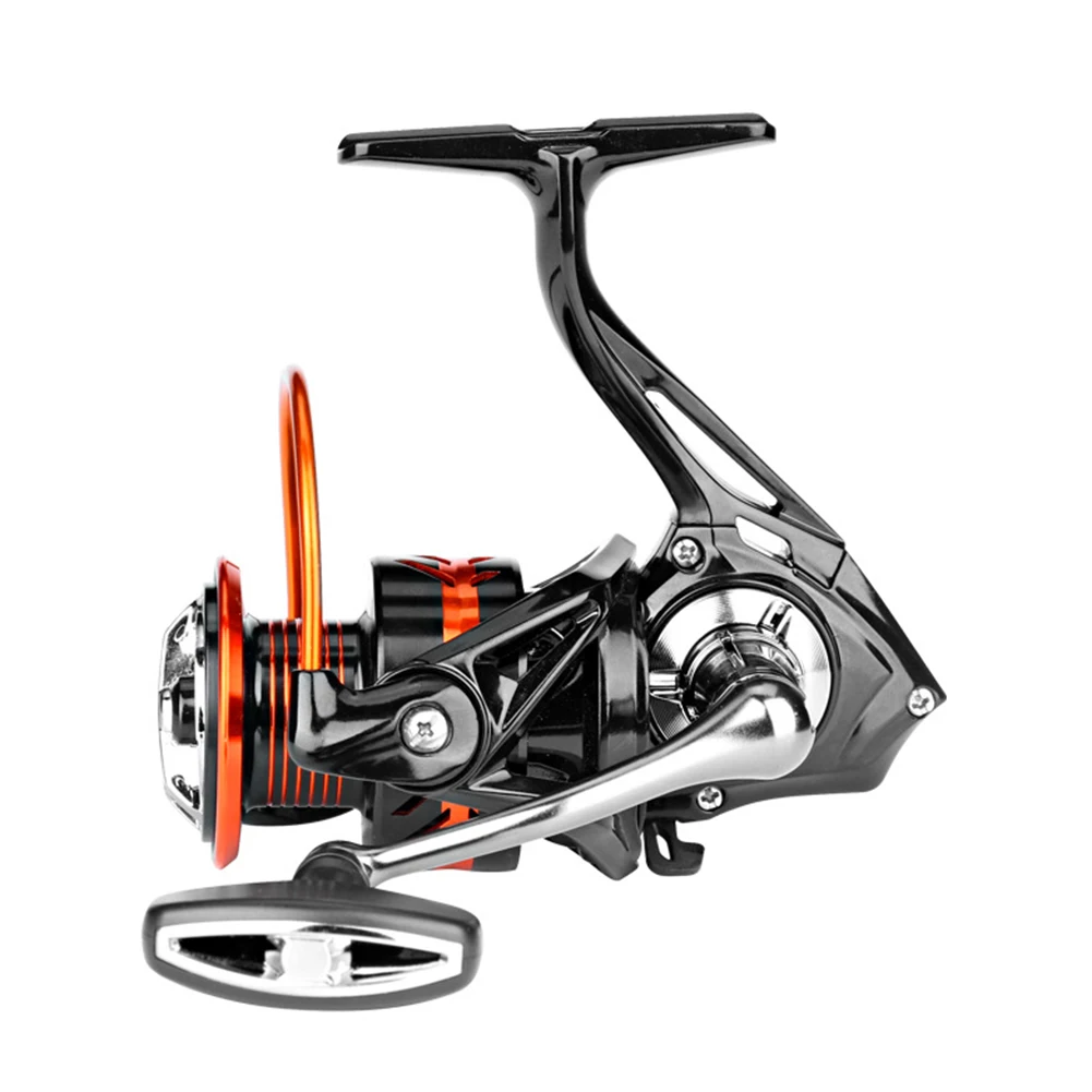 

Новинка 2022, Рыболовная катушка, спиннинг серии 2000-6000, металлическая катушка, спиннинговое колесо для морской рыбалки, для ловли карпа, рыбол...