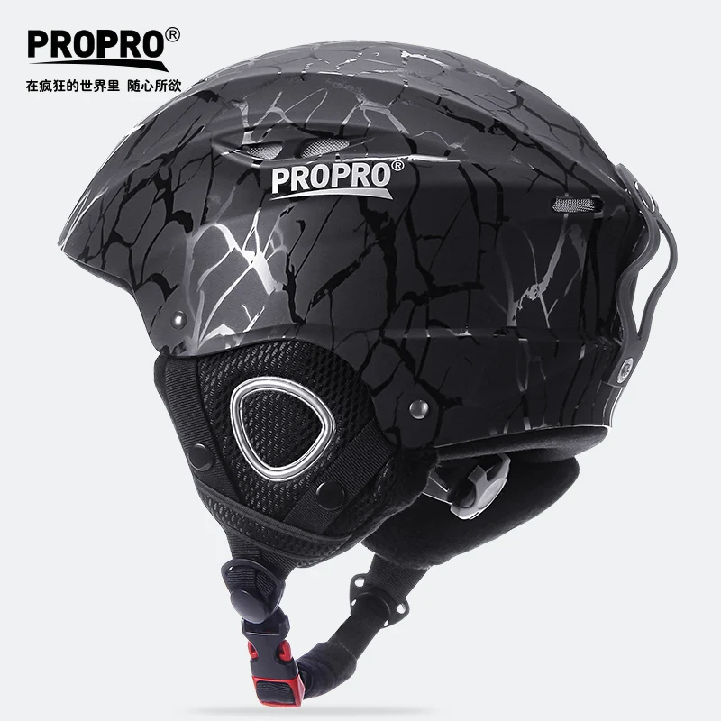 Легкий лыжный шлем PROPRO с защитным цельнолитым шлемом для сноуборда