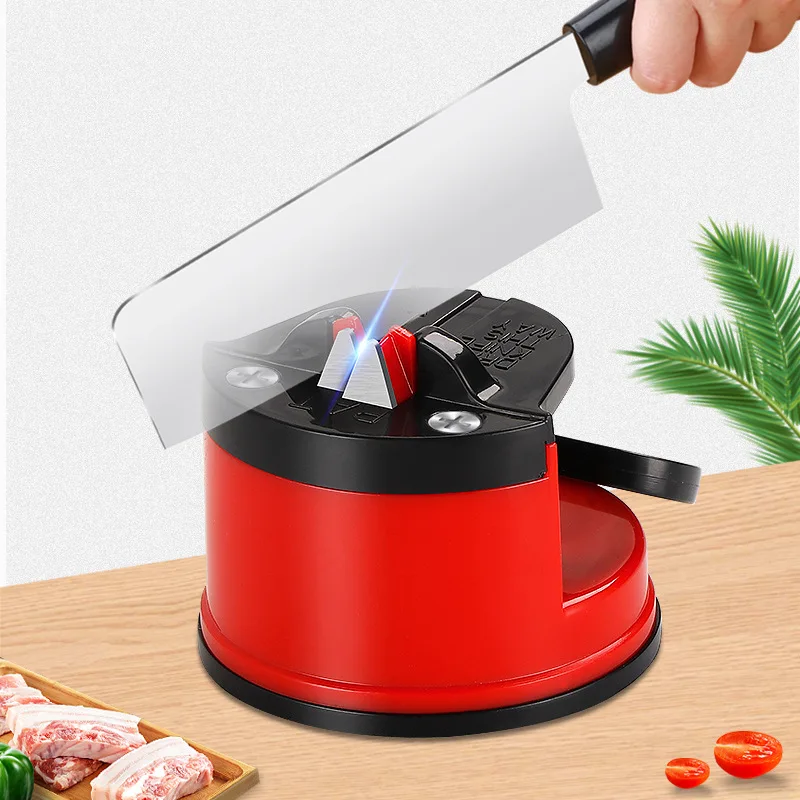 

Suction Cup Whetstone Knives Sharpener Professional Knife Grinding Stone Tungsten Kitchen Fruits Cutting Anti-slip Cooking Tools