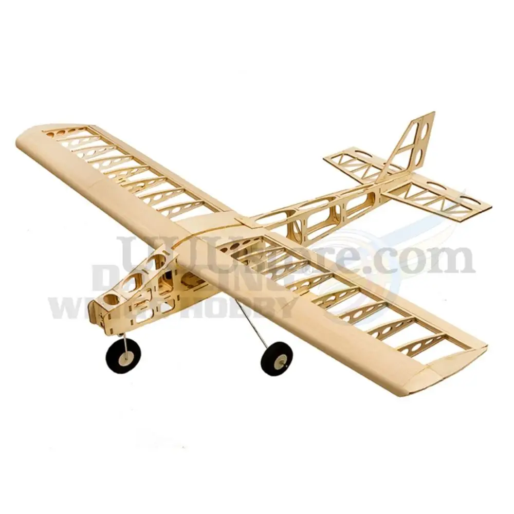 

DW Hobby Upgrade RC BalsaWood Airplane Laser Cut Woodiness Building Aeromodelling Wingspan 1300mm Cloud Dancer Trainer Plane T25