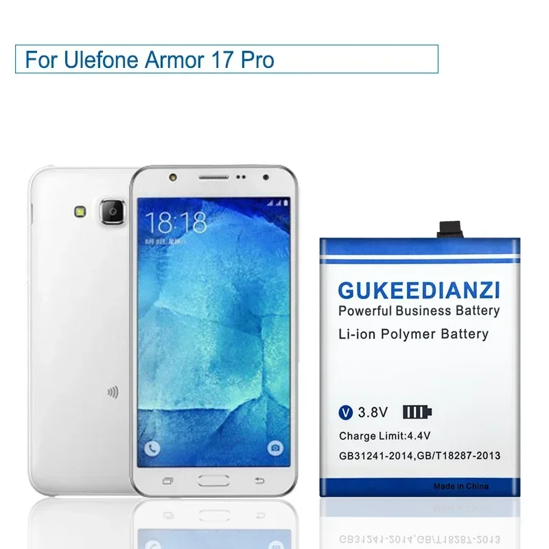 Сменный аккумулятор GUKEEDIANZI 6000 мАч для Ulefone Armor 17 Pro 17Pro