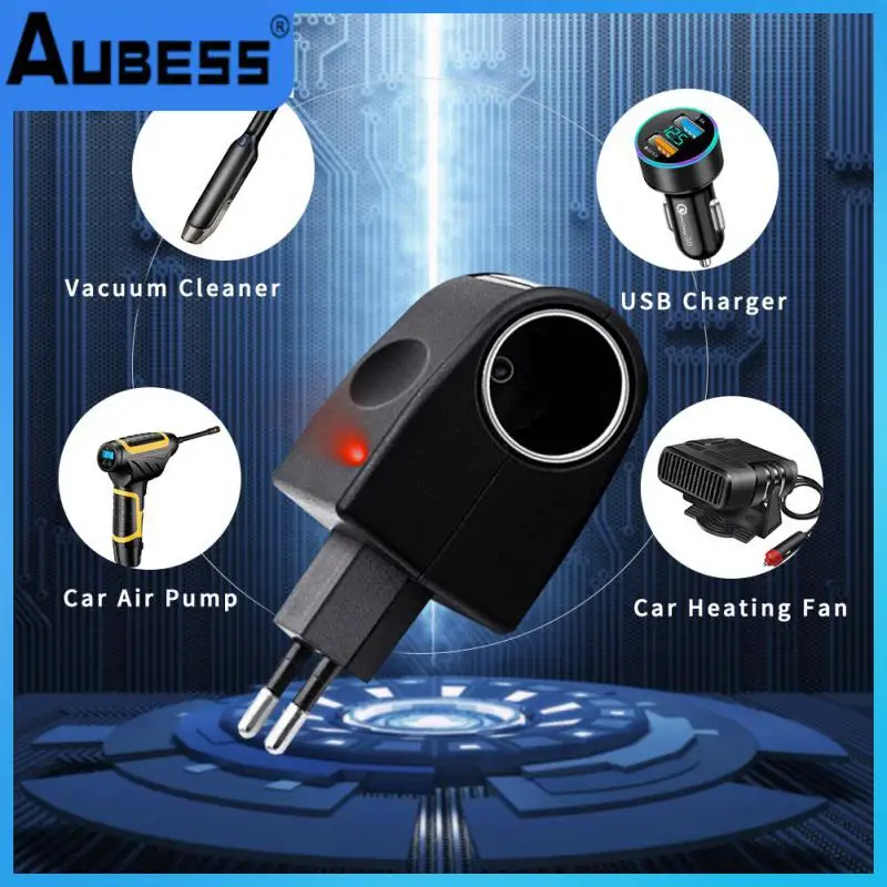 

Portable Cigarette Lighter Conversion Plug 220v To 12v Cigarette Lighter Adapter Durable Cigarette Lighter Universal