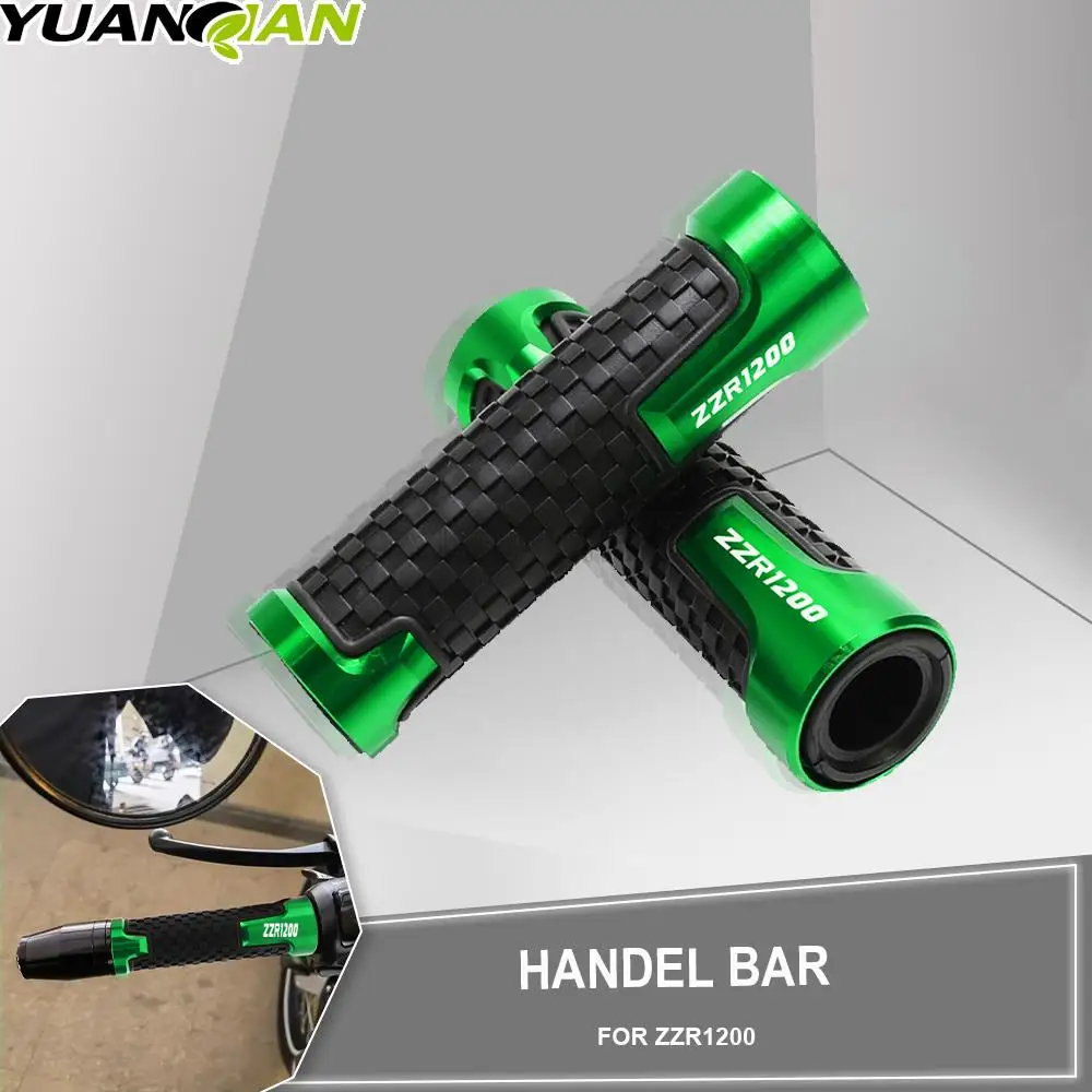 

Fit For KAWASAKI ZZR1200 2002 2003 2004 2005 Universal Motorcycle Accessories 7/8'' 22mm Handlebar Hand Grips Handle Bar Cover