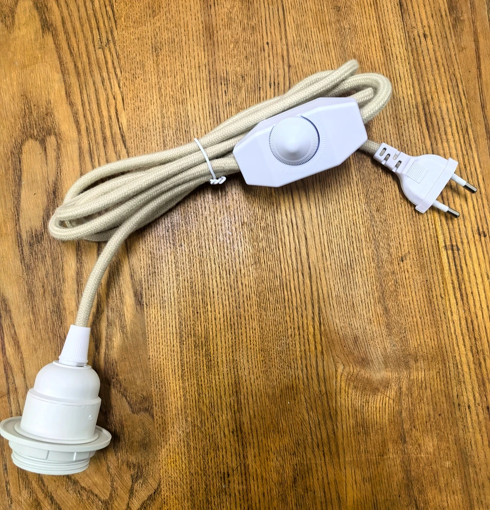 

REACHYEA шнур питания 2 м с диммером E27 для подвесных светильников