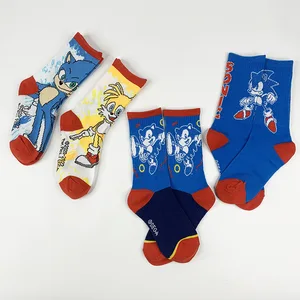 Imported The new ins trend boy in the tube socks fashion cartoon sports socks