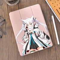 anime ipad mini case for ipad air 5 4 9th generation cover with pencil holder pro 11 12 9 2021 mini 6 5 10 2 8th 7th 9 7 6th 5th