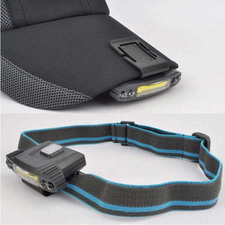 

Sensor LED Headlamp Bright Mini COB Clip Cap Light Rechargeable Waterproof Hat Head Light for Fishing Running Hard Hats Helmets