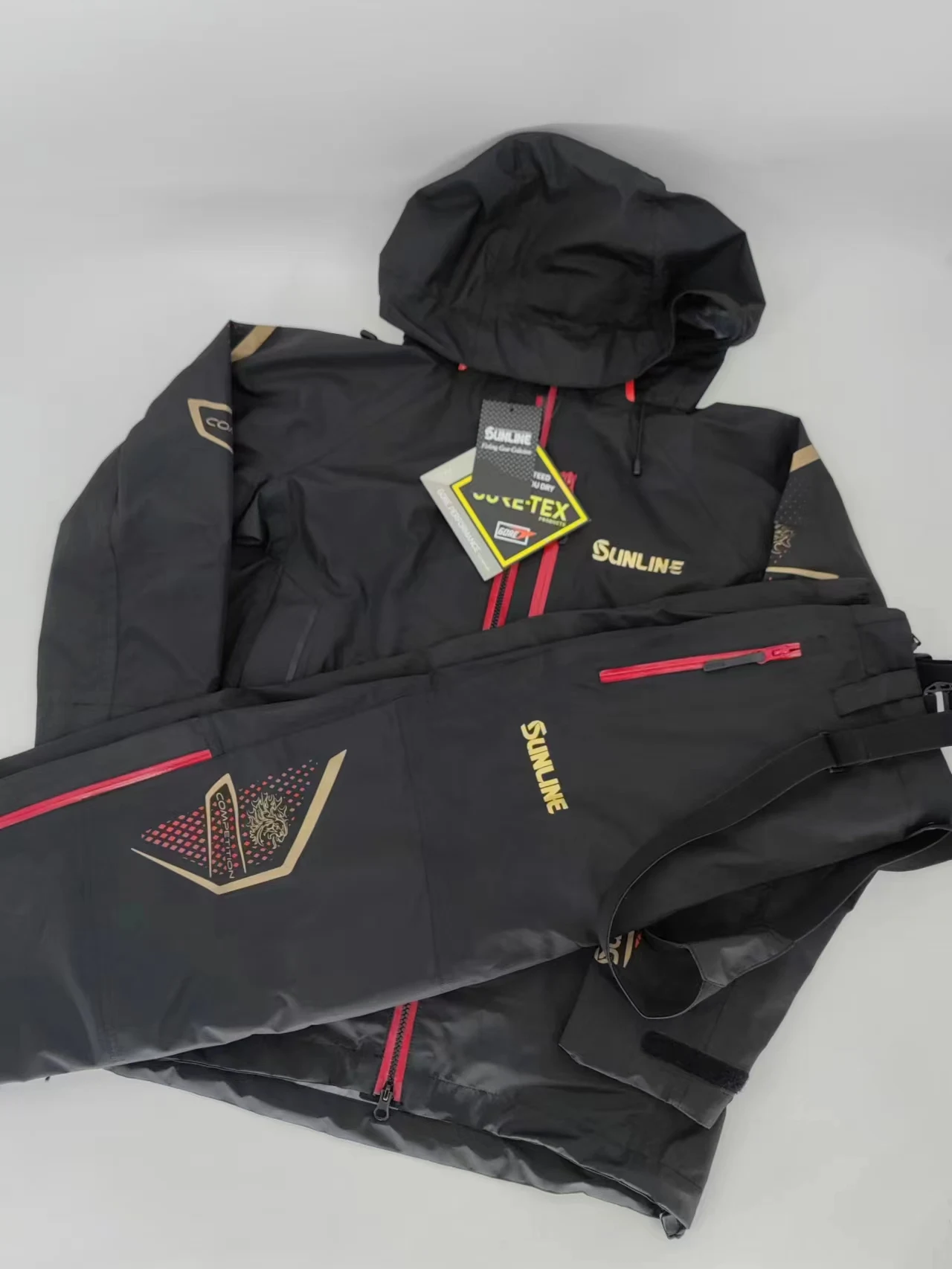 Новый комплект одежды для рыбалки SUNLINE мужская водонепроницаемая и