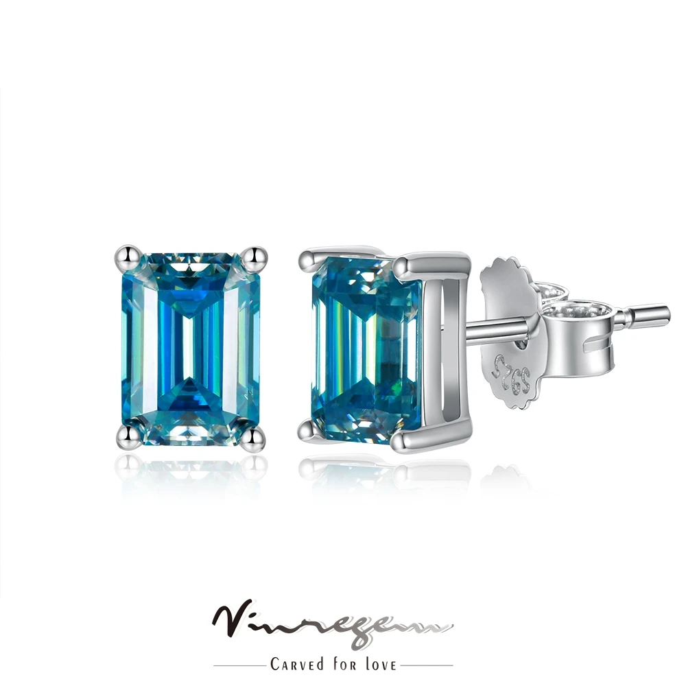 

Серьги женские из серебра 925 пробы с бриллиантами 2 карата