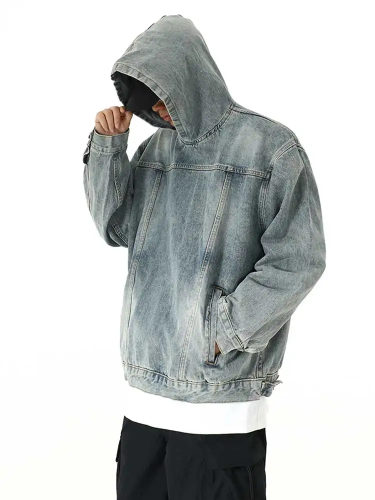 REDDA CHiC Винтажная джинсовая толстовка с капюшоном