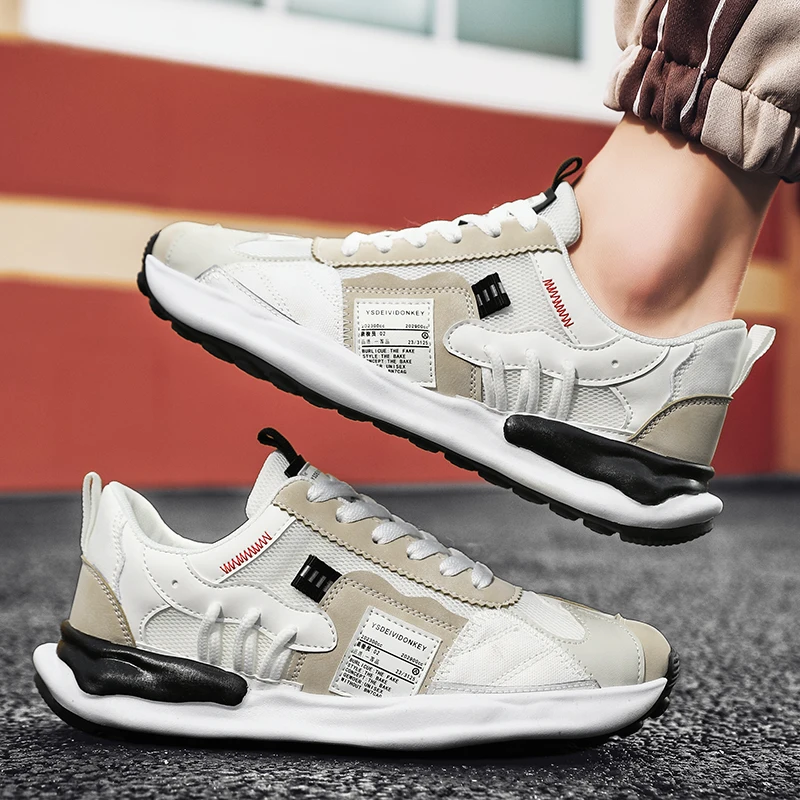 Мужские Дышащие Повседневные Кроссовки Модная Универсальная Молодежная Обувь