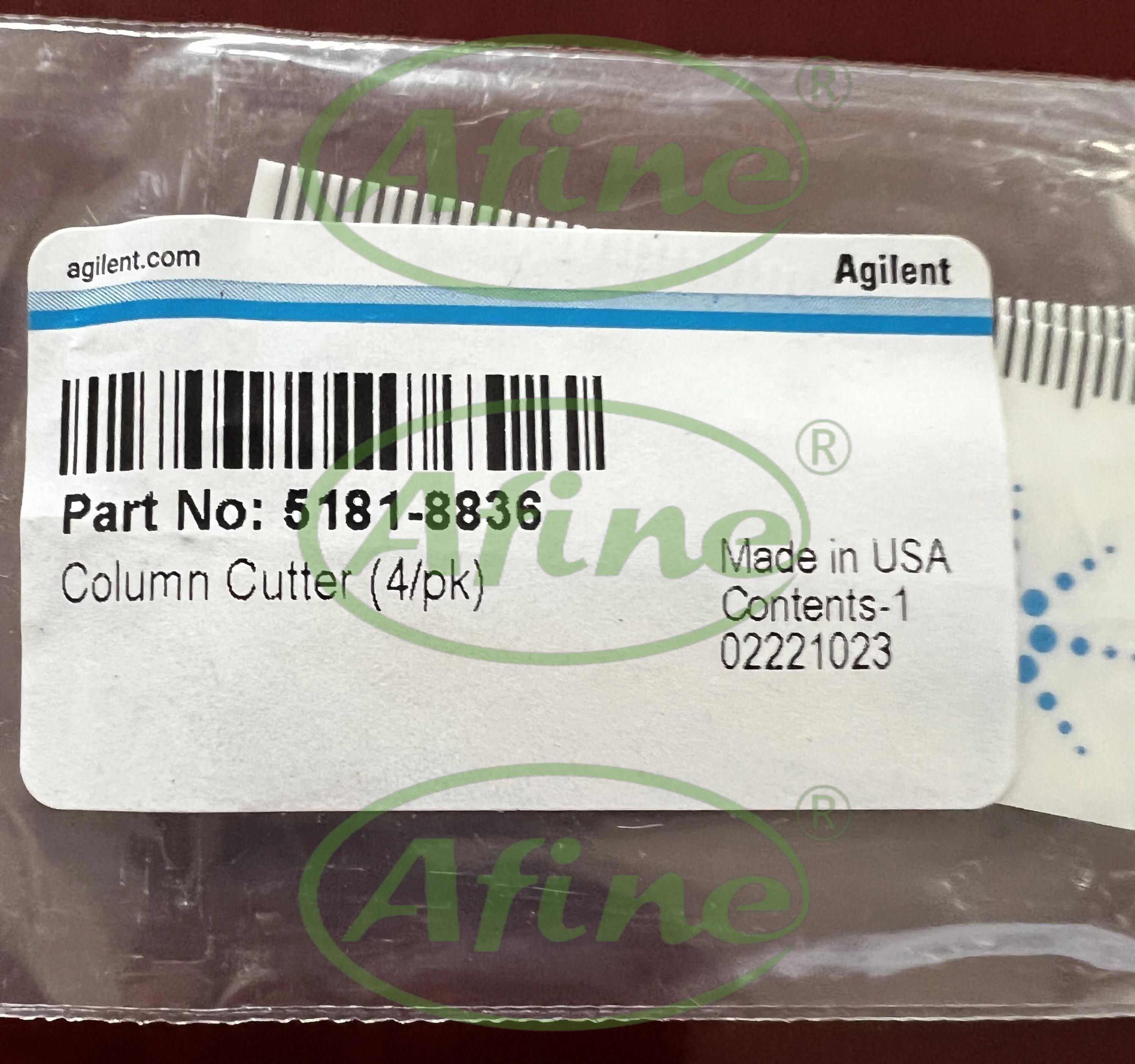 AFINE Agilent Tools для HPLC 5181-8836 керамический резак писец 4 шт.