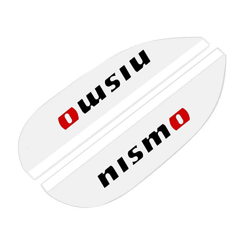 Прозрачный автомобильный протектор для зеркала заднего вида 2 шт. козырек от