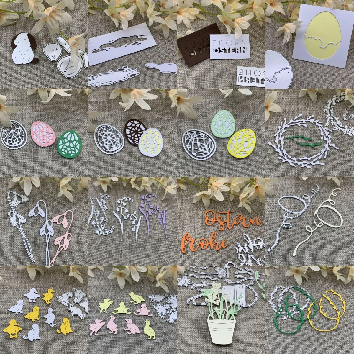 Новая серия Восточных металлических штампов трафареты для DIY скрапбукинга