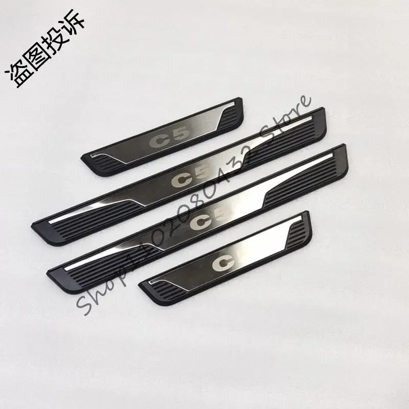 4 шт./партия накладки на пороги для Citroen C5 2010-2016