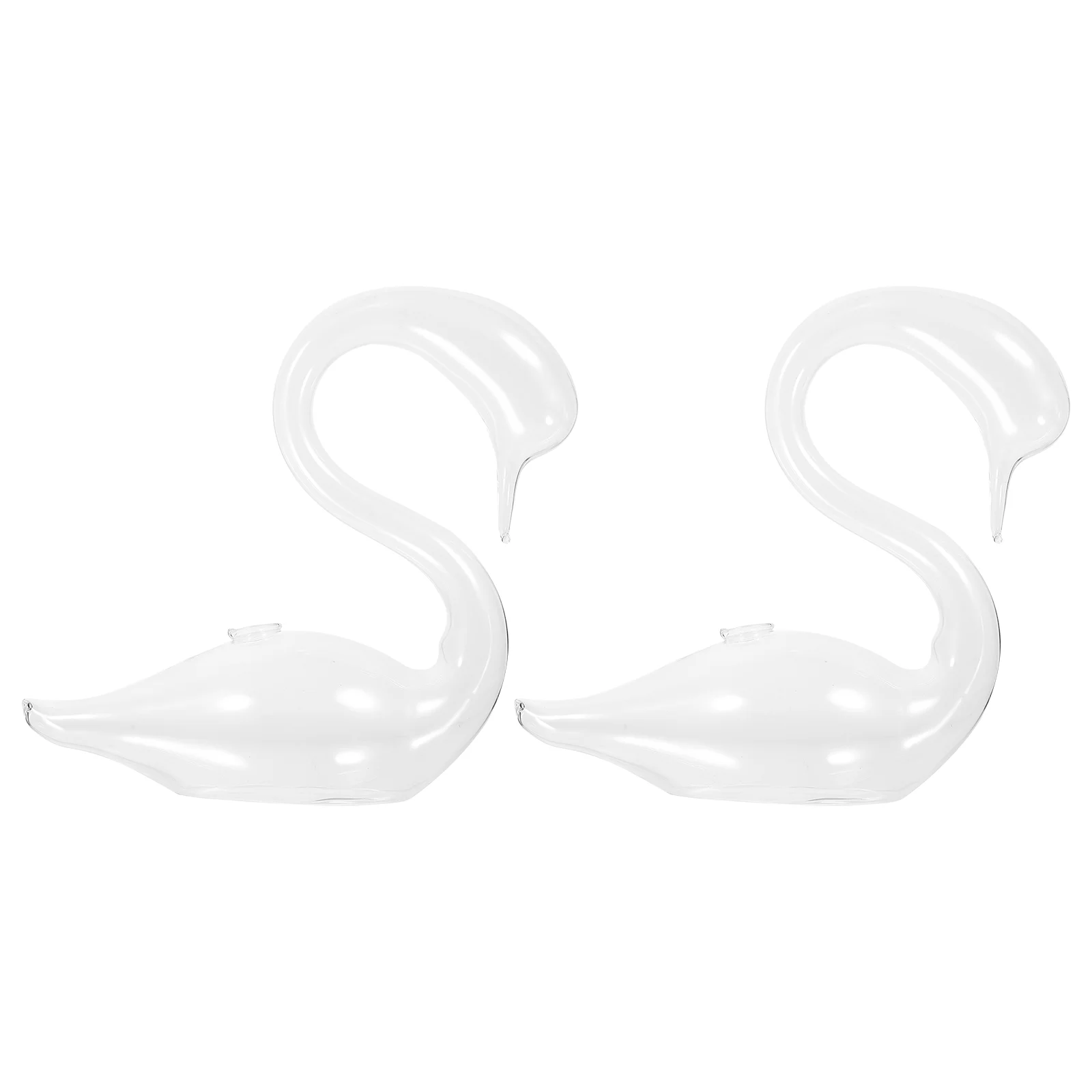 

Vaseplanter Swan Terrarium Flower Hydroponic Air Desktop Vases Bud Clear Floral Hydroponics Holder Tabletop Centerpieces Stand