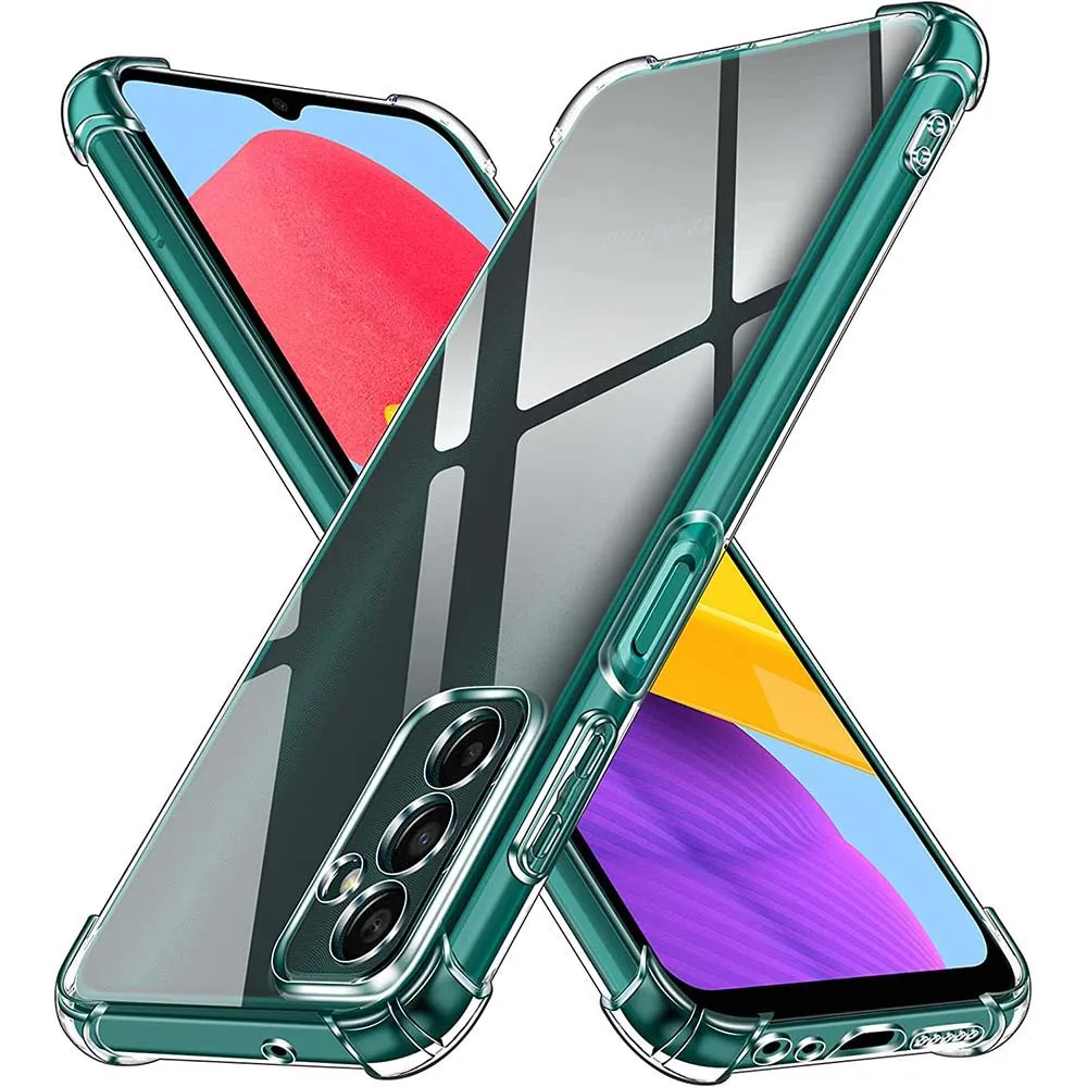 

Clear Case For Samsung Galaxy M13 4G M53 5G M33 M23 M52 5G Thick Shockproof Soft Silicone Phone Cover for Samsung M13 5G M32 M12