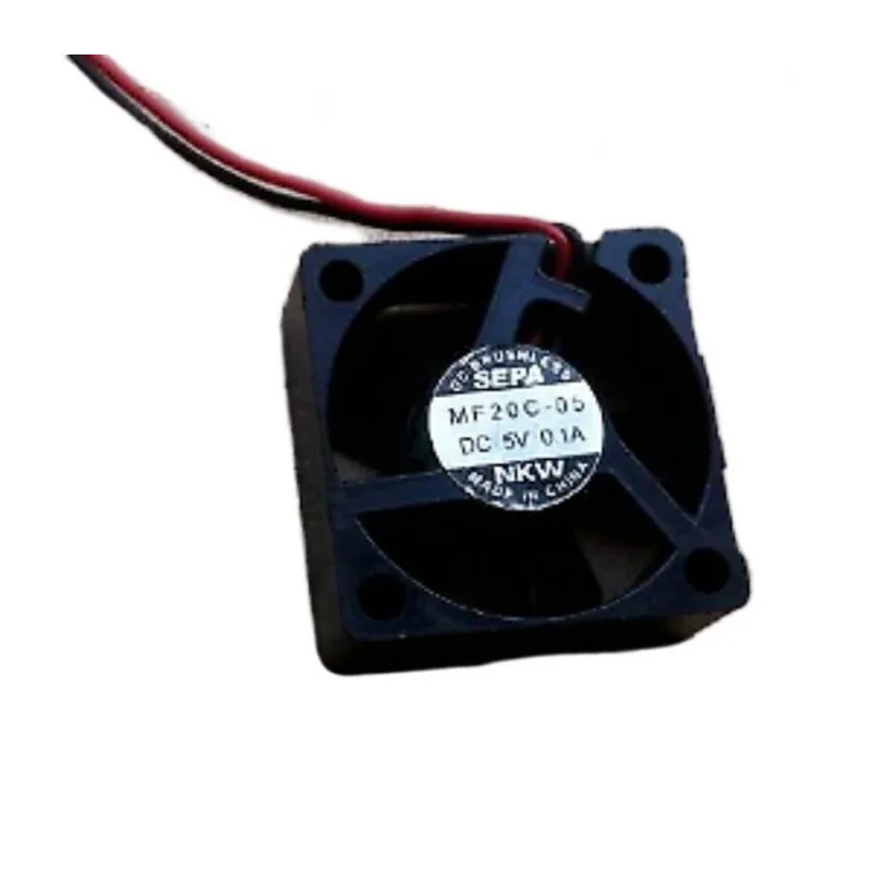 Фото Для SEPA MF20C-05 MF20C-05L DC 5V 0.1A 0.08A 20*20*8 мм 2-проводной квадратный вентилятор для сервера №1