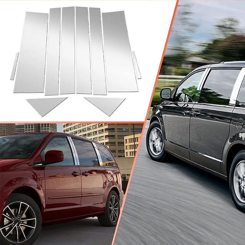 

Для Dodge Grand Caravan 2008-2020/CHRYSLER Town & Country 2008-2016, автомобильные столбы, дверь, окно, отделка, наклейки, Стайлинг