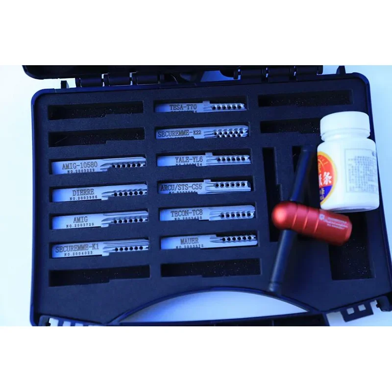 Инструменты Haoshi из оловянной фольги фольга Европейская 10 В 1 SECUREMME-K1 K22 TESA-T70 AMIG