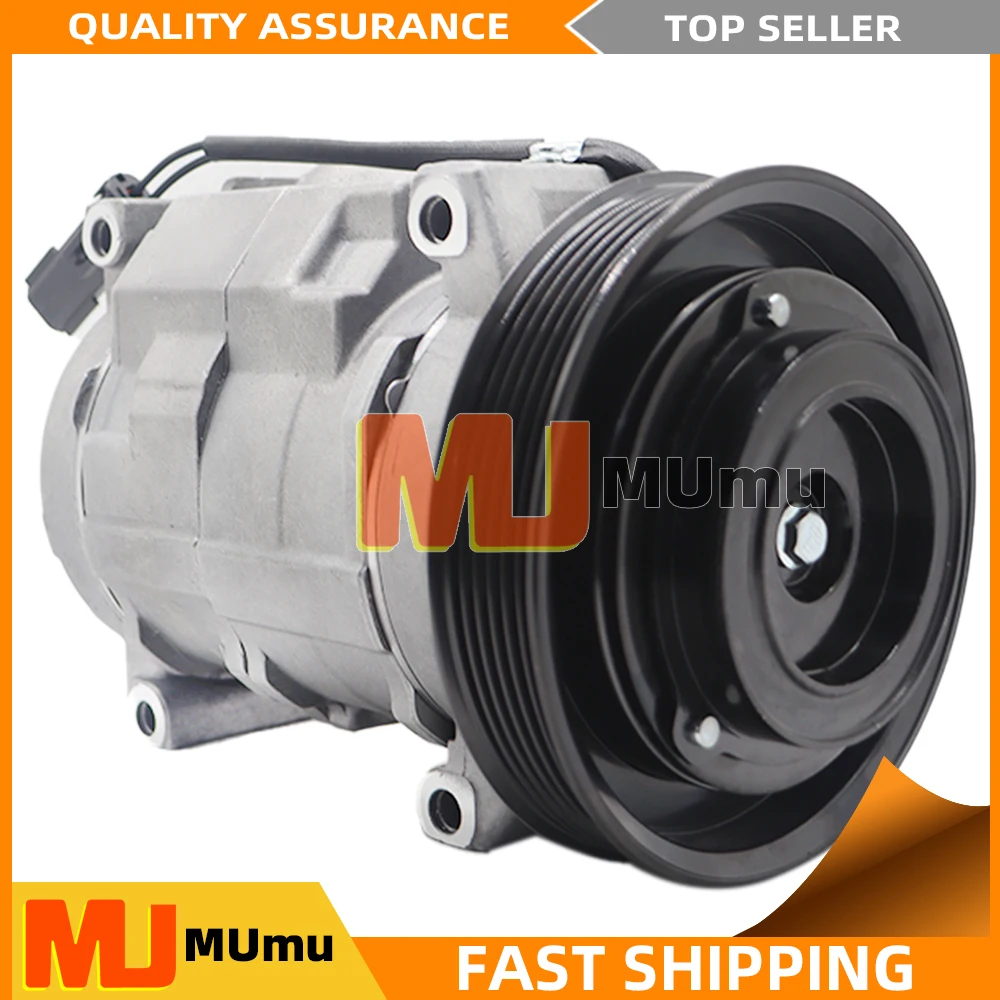 Фото Автомобильный компрессор кондиционера 10S20C для Chrysler Voyager Dodge Caravan 2.4 5005410AC 5005498AD 5005498AF 5005410AD №5