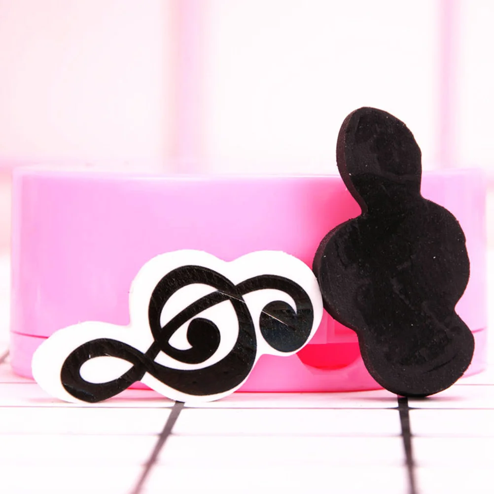 

20 pcs Mini Erasers Cute Small Erasers Music Note Shaped Erasers for Students