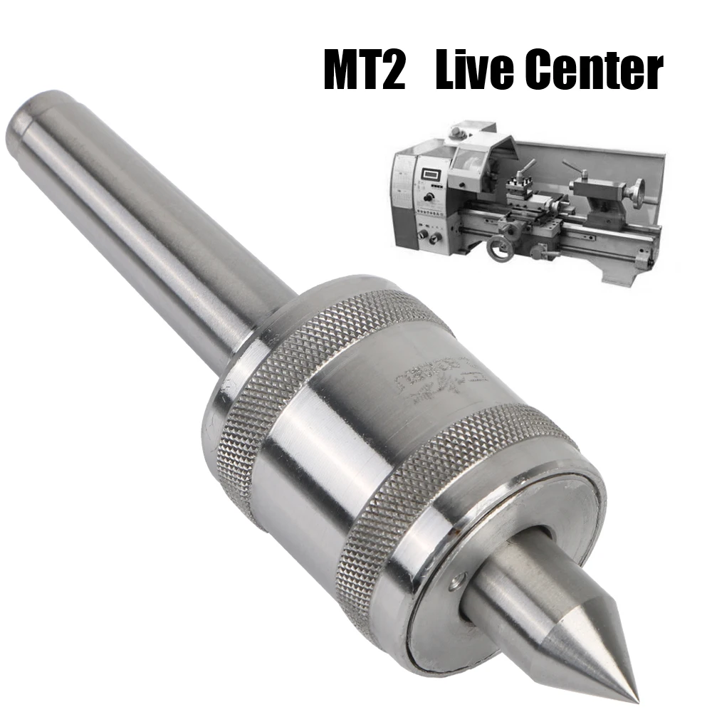 

Lathes Cone Cutter Milling Machine Accessories Precision Steel Rotar Live Center Lathes Middle Duty Live Center 58-62HRC