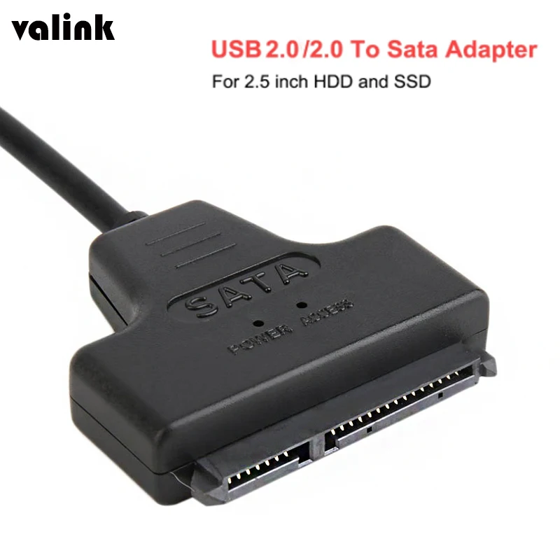 

New USB SATA 3 Cable Sata To USB 2.0 Adapter UP To 6 Gbps Support 2.5Inch External SSD HDD Hard Drive 22 Pin Sata III A25 2.0