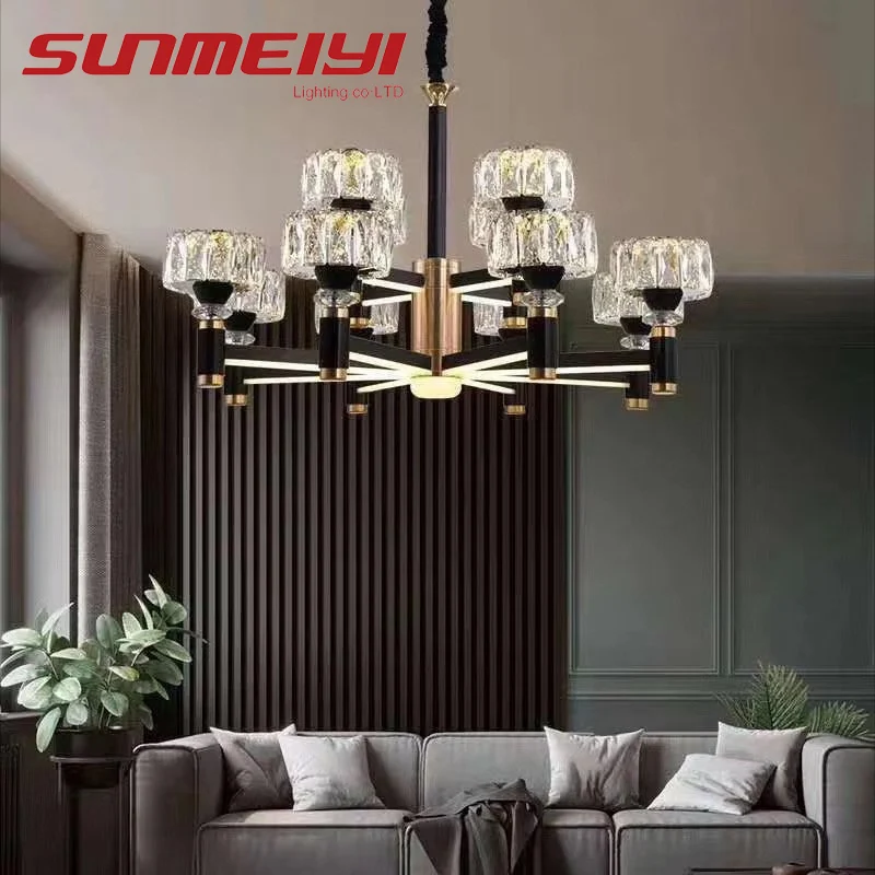 

Modern Ceiling Chandelier Nordic LED Lights For Villa Hotel Hall Living Dining Room Bedroom Kitchen Glowing Lamp Arm светильник