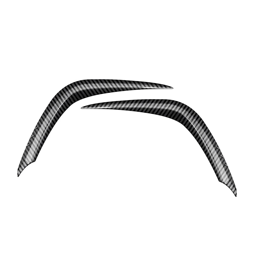 

Для Toyota Corolla Cross 2021 2022 лампа заднего противотуманного фонаря ободок Обложка для век отделка для бровей из углеродного волокна