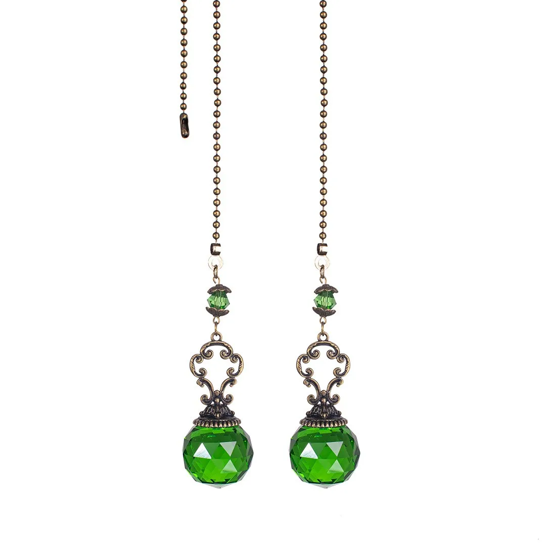 Цепочка для вентилятора Хрустальная удлинительная потолочного светильника