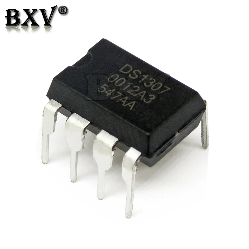 10 шт. DS1307 1307 DS1302 1302 DIP-8 часы в режиме реального времени 64x8 Серийный I2C RTC