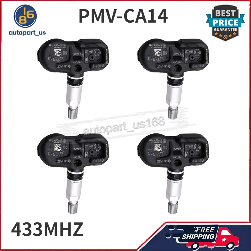 Датчик давления в шинах 433 МГц TPMS PMV-CA14 40700-6WY0A для Infiniti Q70 QX50 QX70 QX80 Nissan 370Z (Z34) Murano (Z51)